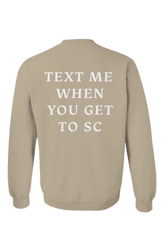 "Text Me" SC Crewneck