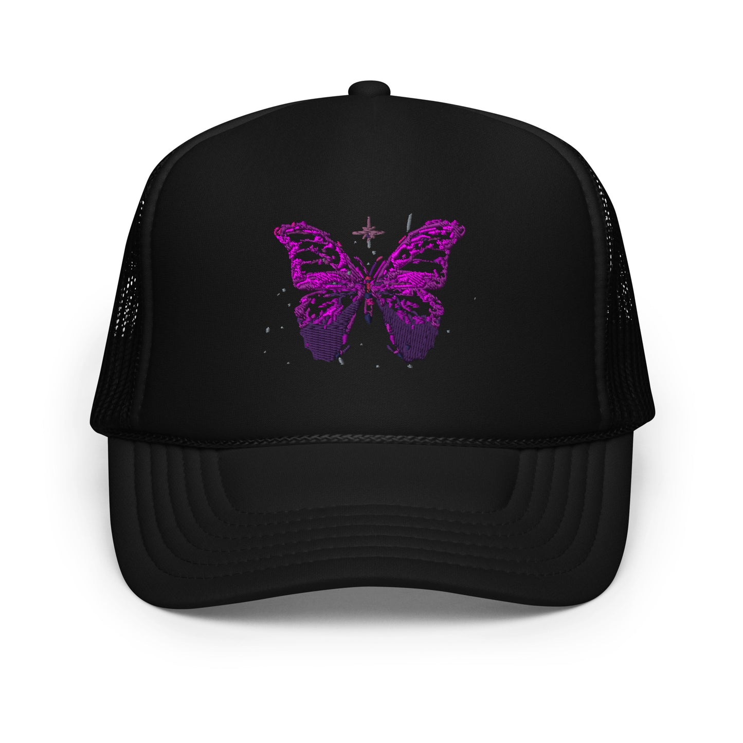 Iridescent Butterfly Trucker Hat